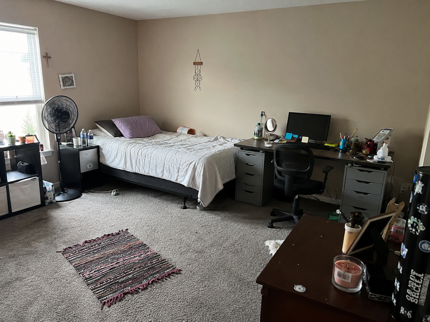 Original bedroom before redesign